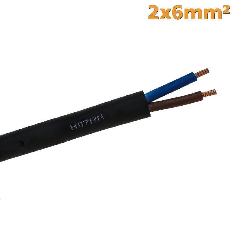 Solar Cable 2 x 6mm² - 5m