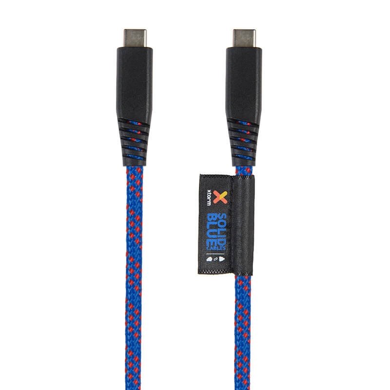 Xtorm Solid Blue USB-C / USB-C (PD) Cable (2M) CS033