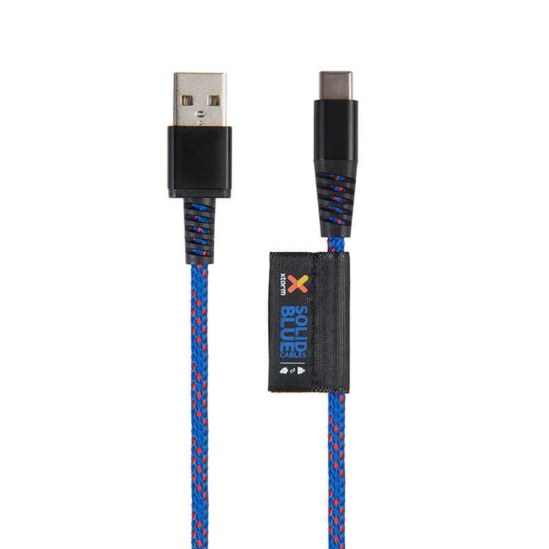 Xtorm Solid Blue USB to USB-C Cable CS030